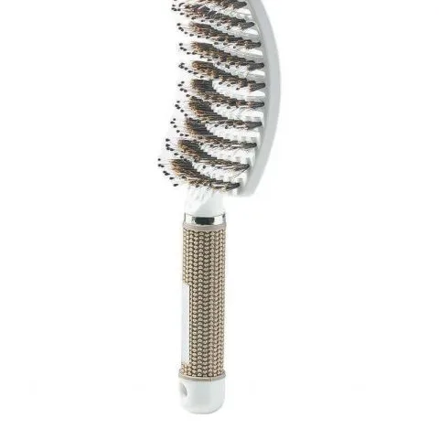 Yuaia Haircare Curved Paddle Brush White