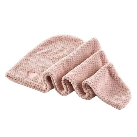 Yuaia Haircare Microfiber Hårhåndklæde Rosa