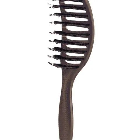 Yuaia Haircare Curvy Brush Mini Soft Espresso