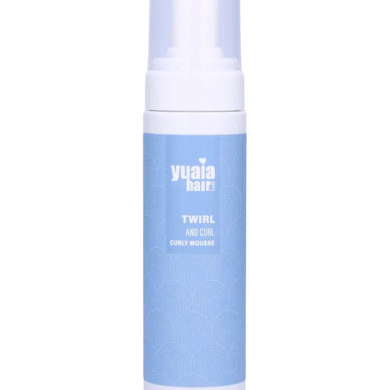Yuaia Haircare Twirl and Curl Curly Mousse (Stop Beauty Waste) 200 ml