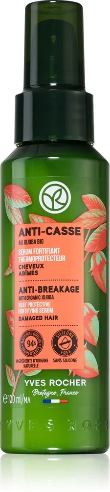 Yves Rocher Anti-Casse vahvistava seerumi hiusten katkeiluun with Organic Jojoba 100 ml