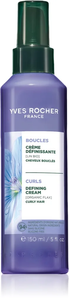 Yves Rocher Boucles Skulpterande kräm för lockigt hår 150 ml