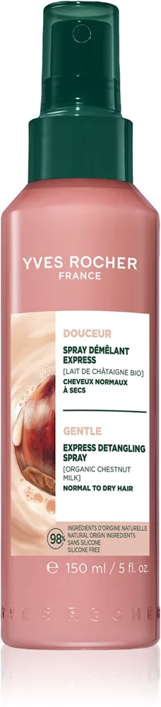 Yves Rocher Douceur maito hiusten selvittämistä helpottamaan suihkeena 150 ml