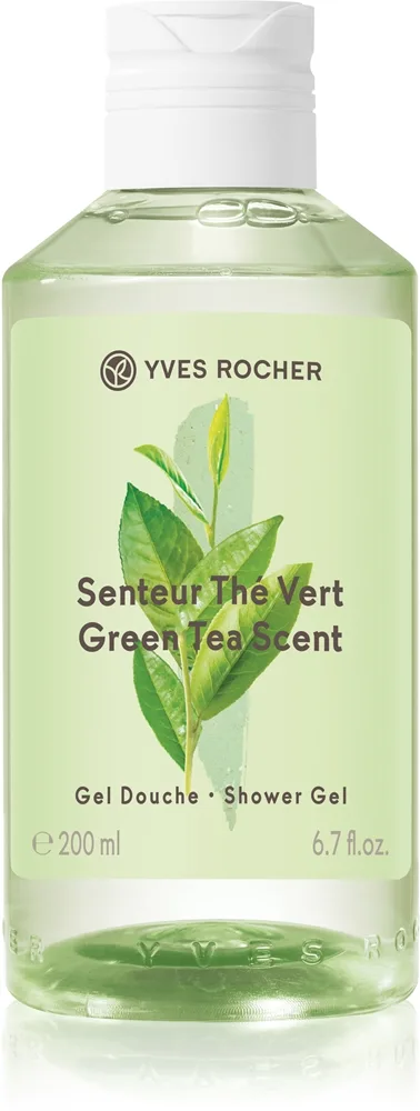 Yves Rocher Green Tea Opfriskende brusegel 200 ml