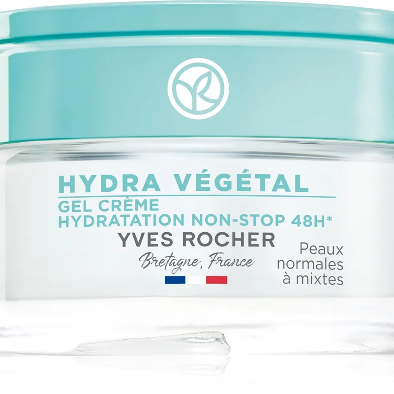 Yves Rocher Hydra Végétal uppfriskande kräm-gel 48 tim 50 ml