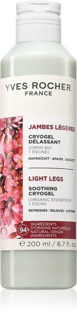 Yves Rocher Jambes Légères Lindrande gel för ben 200 ml