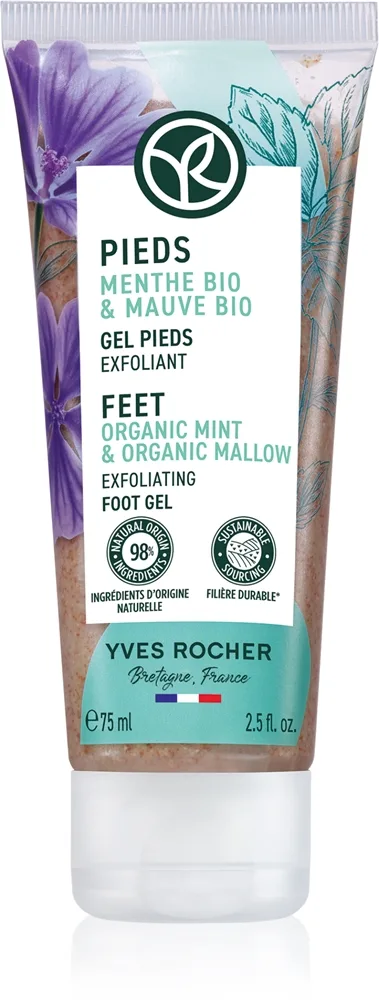 Yves Rocher Pieds Peeling Gel til benene 75 ml