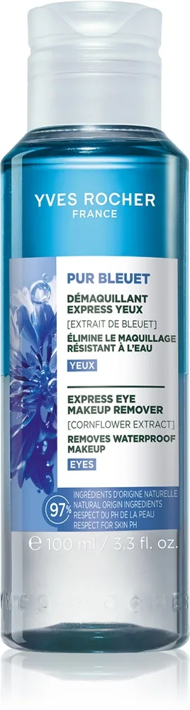 Yves Rocher Pur Bleuet Bi-fasig ögonsminksborttagare 100 ml