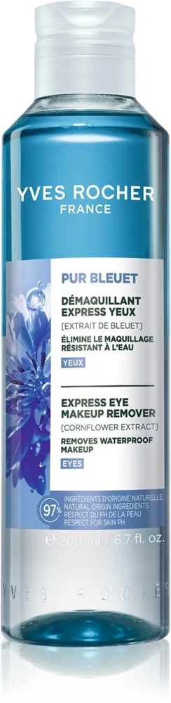 Yves Rocher Pur Bleuet To-fase øjenmakeupfjerner 200 ml
