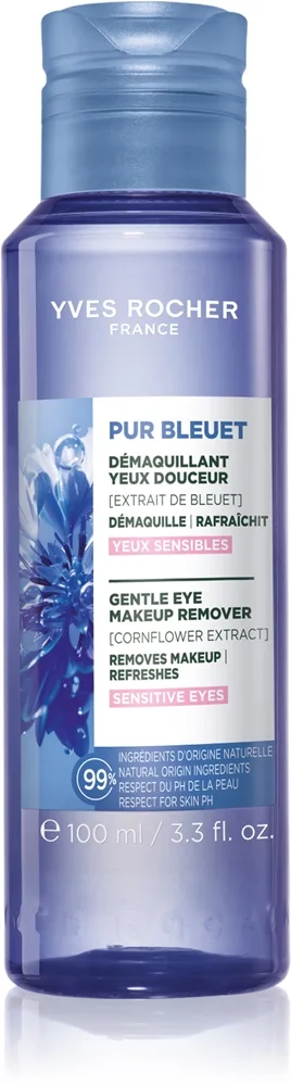 Yves Rocher Pur Bleuet Mild ögonsminks borttagare För känsliga ögon 100 ml