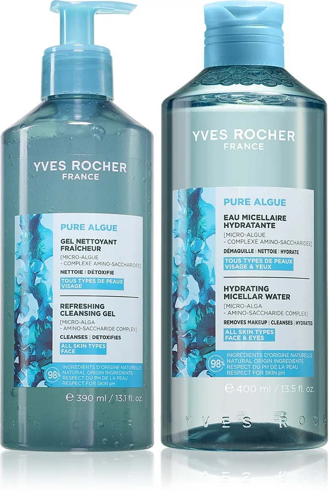 Yves Rocher Pure Algue Set för ansikte
