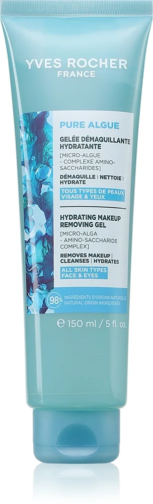 Yves Rocher Pure Algue Smink borttagnings gel med återfuktande effekt 150 ml