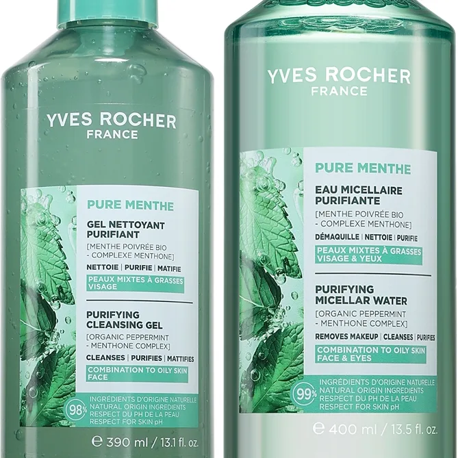 Yves Rocher Pure Menthe Sæt til ansigt