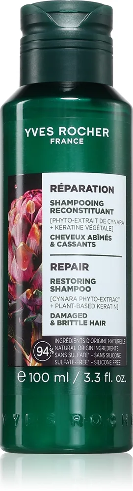 Yves Rocher Réparation elvyttävä shampoo 100 ml