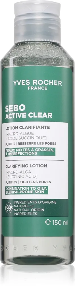 Yves Rocher Sebo Active Clear Rensende tonic 150 ml