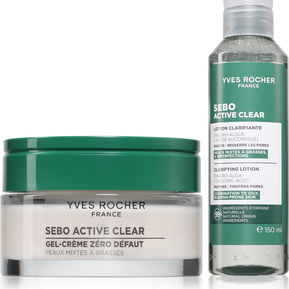 Yves Rocher Sebo Active Clear Sæt til ansigt