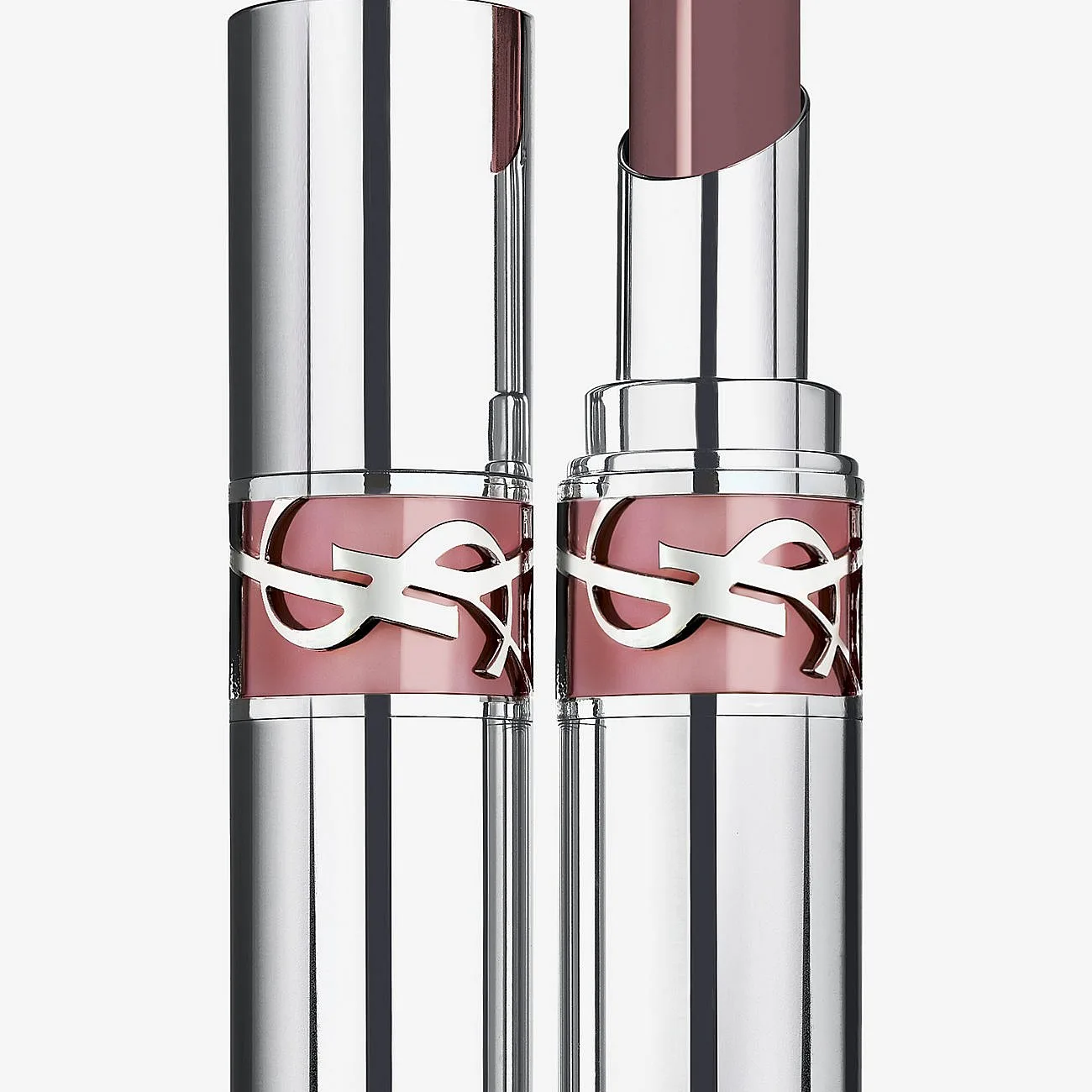 Yves Saint Laurent Loveshine Lipstick kosteuttava kiiltävä huulipuna naisille 203 Blushed Mallow 3,2 g