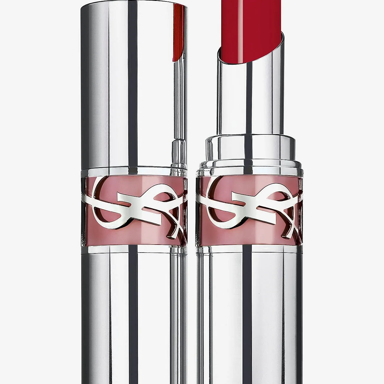 Yves Saint Laurent Loveshine Lipstick fuktgivande glansigt läppstift för Kvinnor 45 Coral Crush 3,2 g