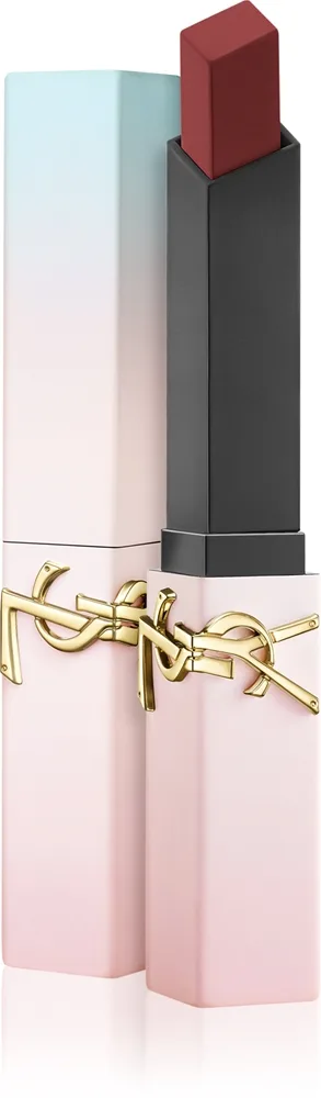 Yves Saint Laurent Rouge Pur Couture The Slim Tunn läppstift med läder-matt avslutning Skugga 1966 Rouge Libre 2.2 g