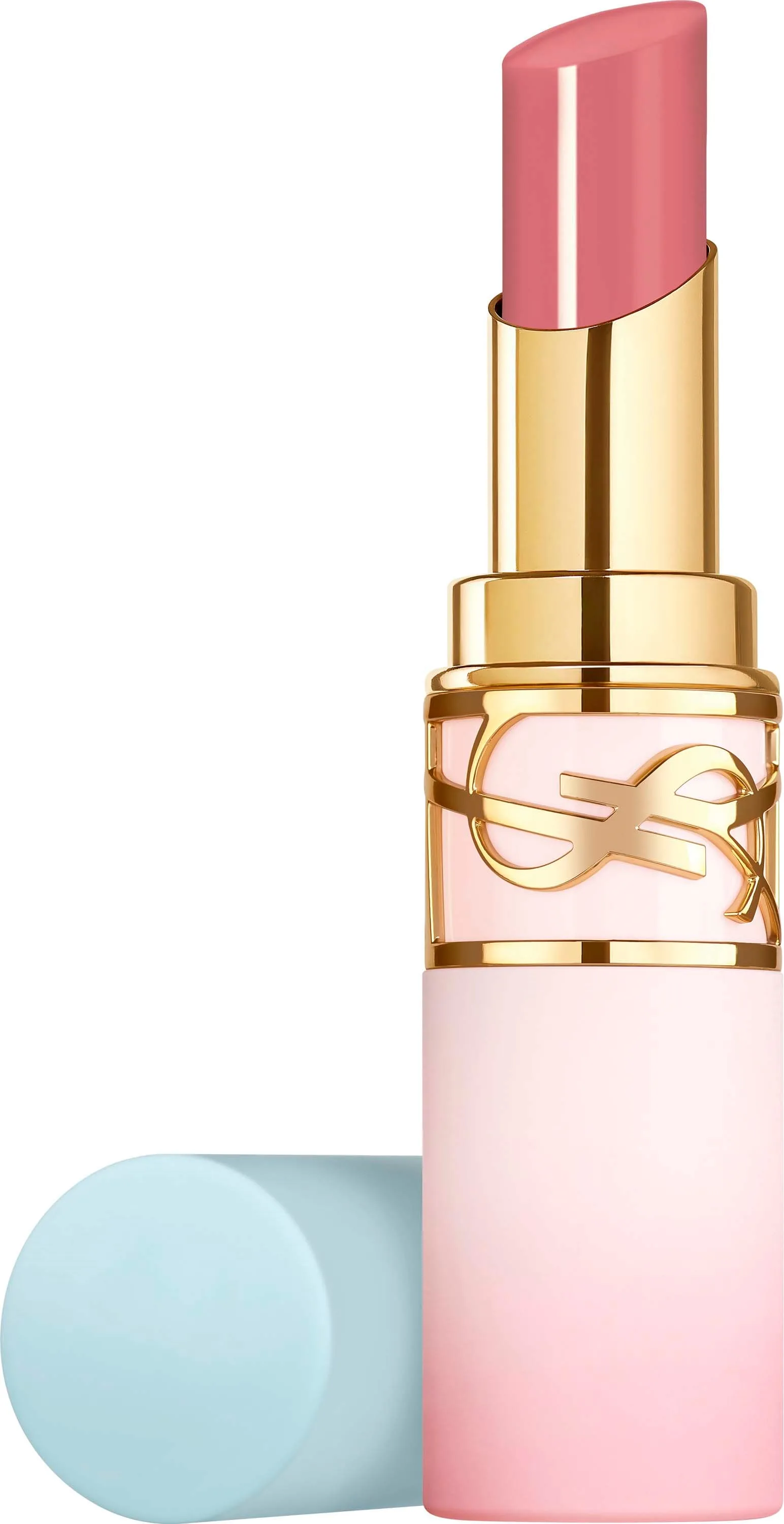 Yves Saint Laurent YSL Loveshine Wet Shine Lipstick Valentines Edition 44 Nude Lavallière