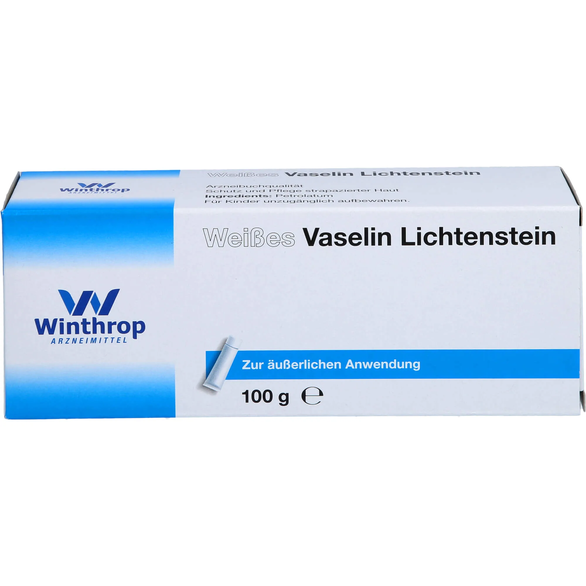 Vaseline Weiß Dab 10 Lichtenstein 100 G Salbe - Zur Hautpflege