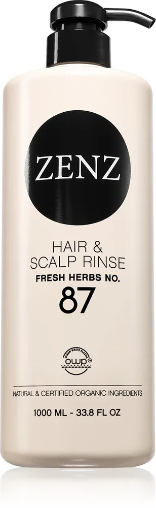 Zenz Hair & Scalp Rinse Fresh Herbs No. 87 1000 ml