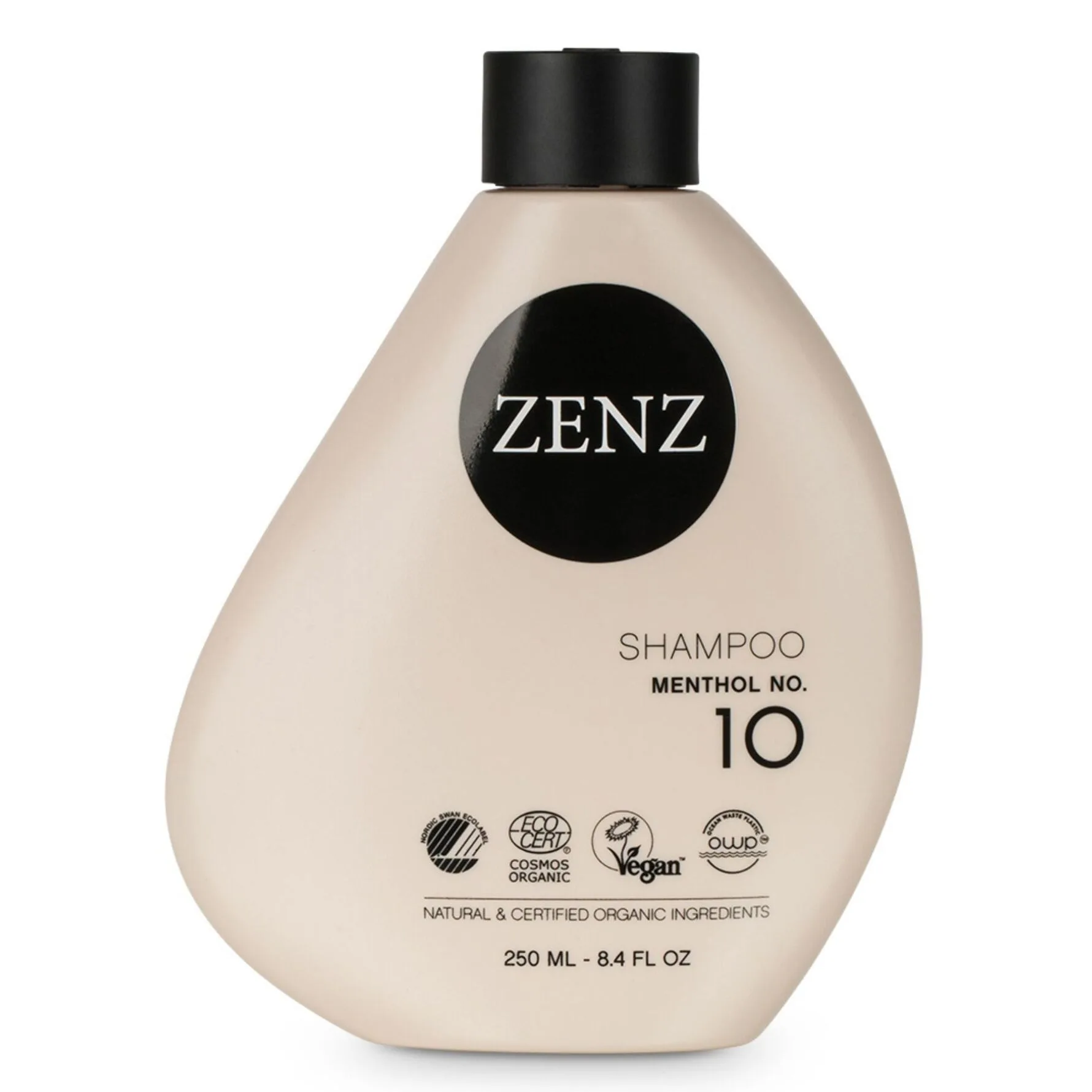 ZENZ 10 Shampoo Menthol - 250 ml.