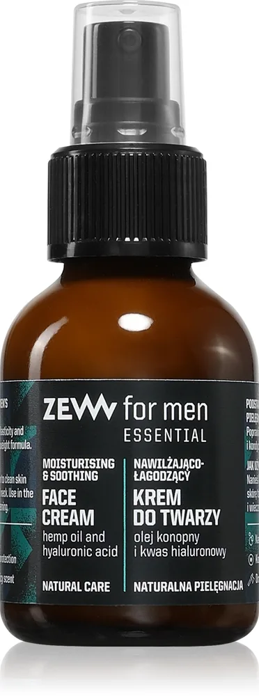 Zew For Men Essential Moisturising & Soothing Face Cream Fuktgivande ansiktskräm för män 50 ml