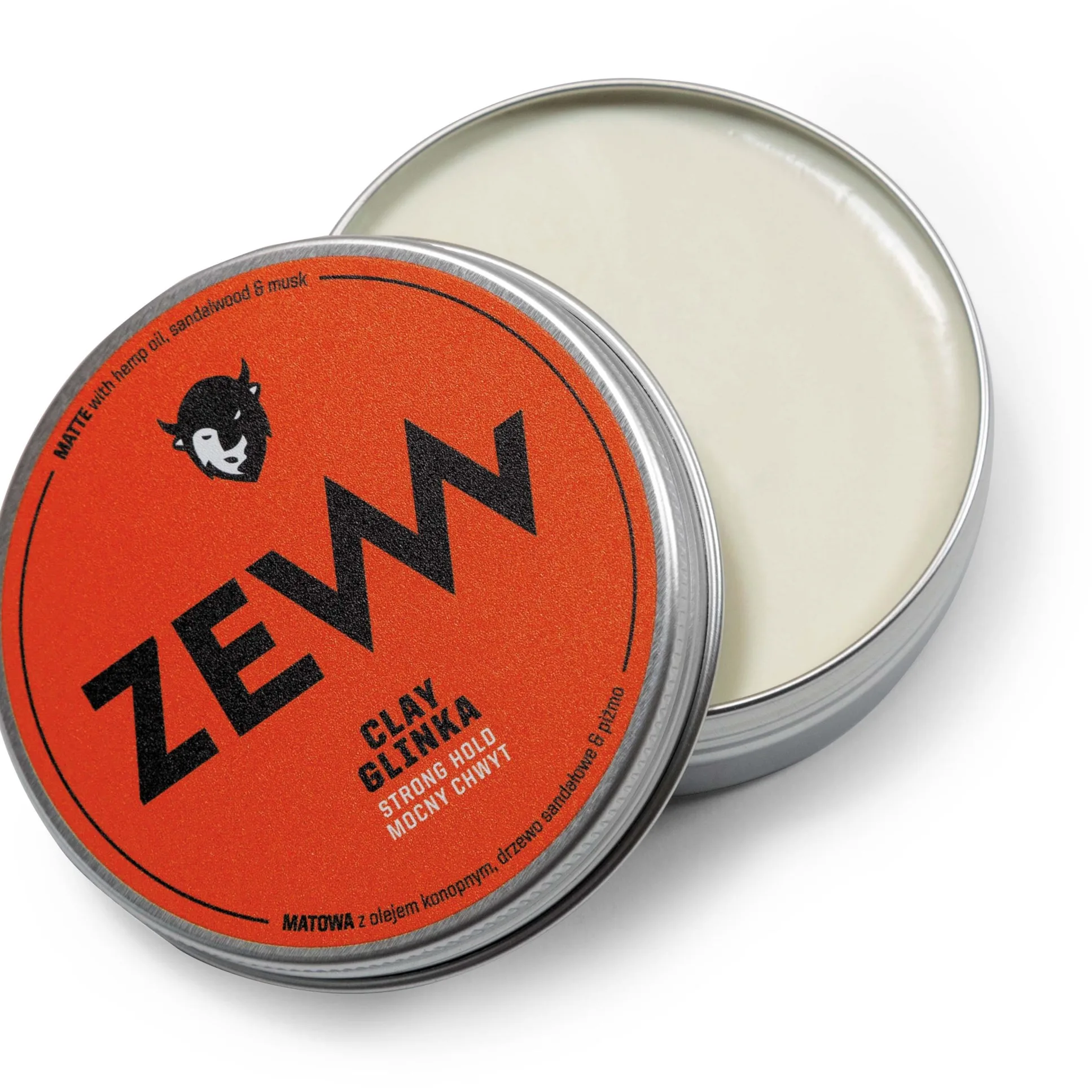 ZEW for Men Matt Clay Hemp Strong Grip 100 ml