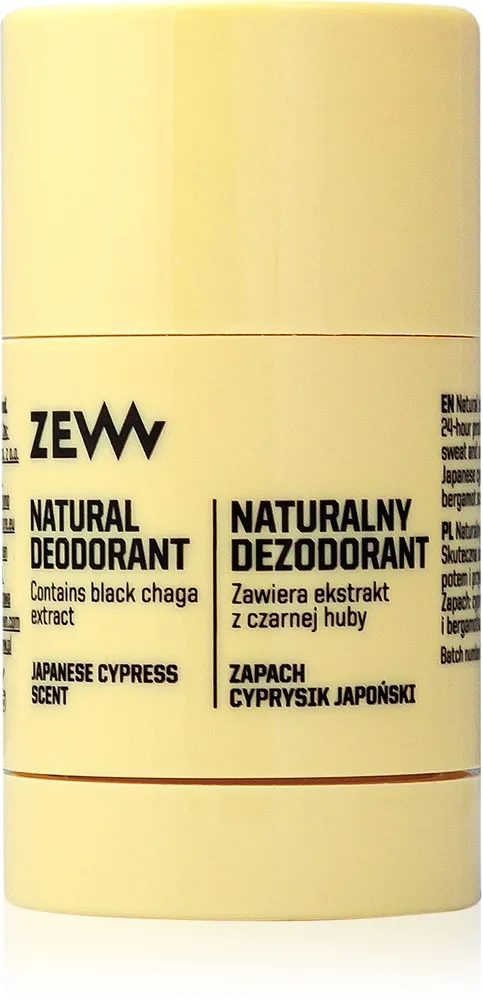 Zew For Men Natural Deodorant Deodorant I stift 80 ml