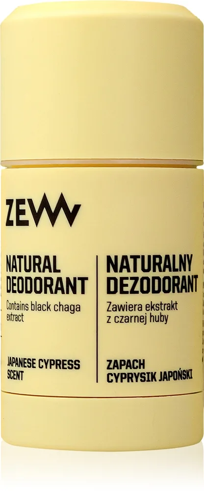 ZEW for Men Natural Deodorant Japanese Cypress Deodorantstift