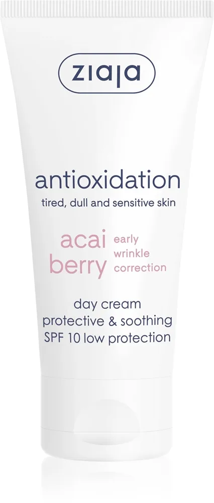 Ziaja Acai Berry rauhoittava päivävoide SPF 10 50 ml