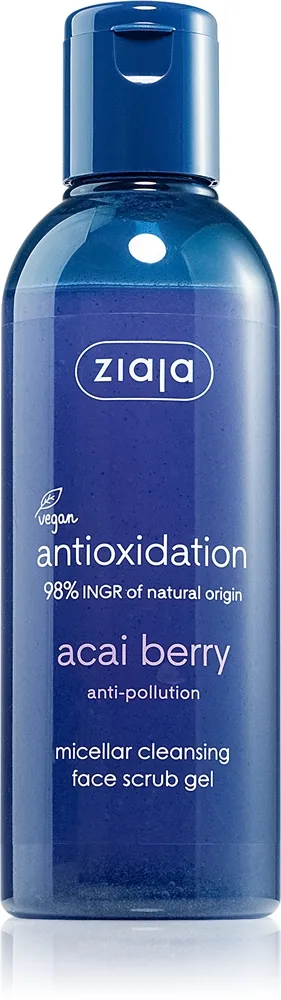 Ziaja Acai Berry Rensende miscellar gel med exfolierende effekt 200 ml