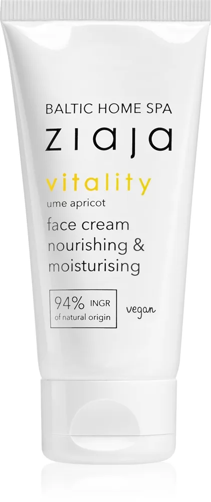 Ziaja Baltic Home Spa Vitality kosteuttava ja ravitseva voide kasvoille 50 ml