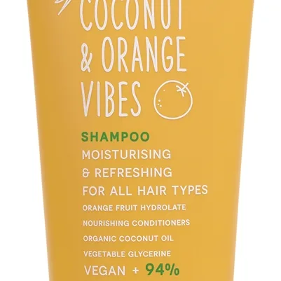 Ziaja Coconut & Orange Vibes Fugtgivende shampoo til alle hårtyper 200 ml