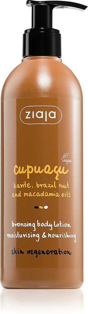 Ziaja Cupuacu itseruskettava vartalomaito 300 ml