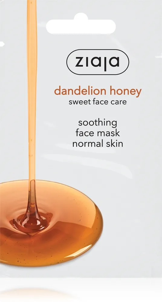 Ziaja Dandelion Honey Närande honungsmask 7 ml