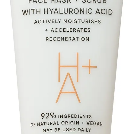 Ziaja Face Mask + Scrub with Hyaluronic Acid Peeling-mask 55 ml