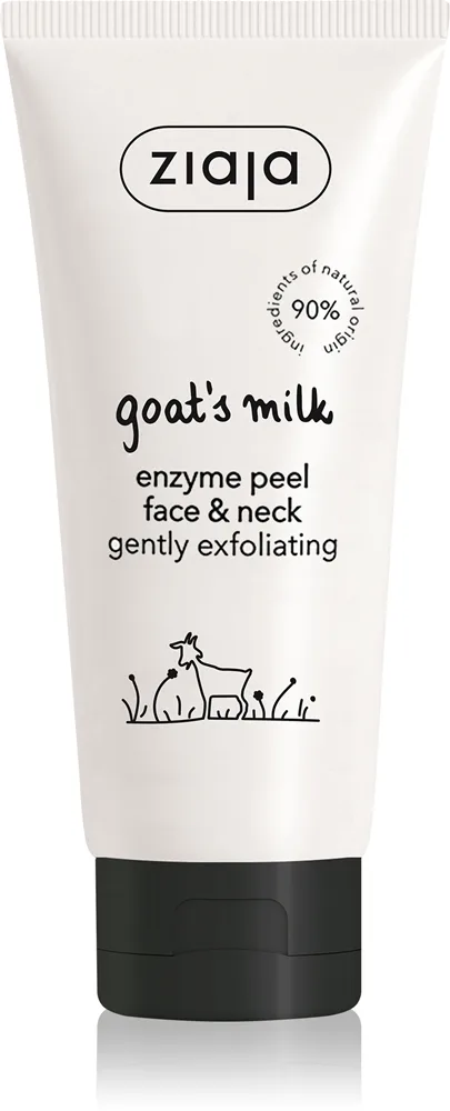 Ziaja Goat's Milk Mild ansigtsskrub til ansigt og hals 75 ml