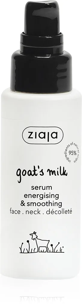 Ziaja Goat's Milk silottava, kosteuttava ja kirkastava seerumi kasvoille, kaulalle ja dekolteelle 50 ml