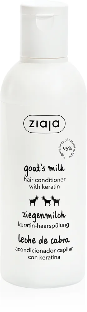 Ziaja Goat's Milk Styrkende balsam til tørt og skadet hår 200 ml