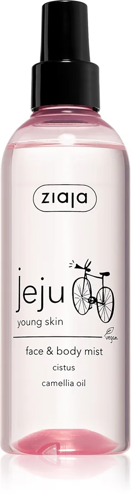 Ziaja Jeju Young Skin Fugtende mist til ansigt og krop 200 ml