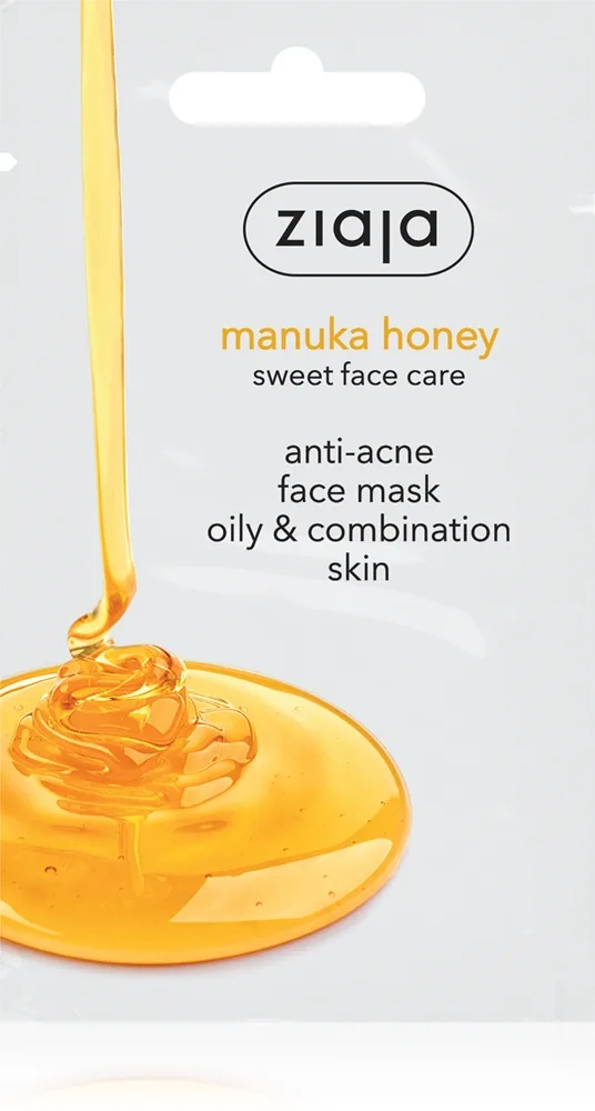 Ziaja Manuka Honey Ansiktsmask för att behandla akne 7 ml