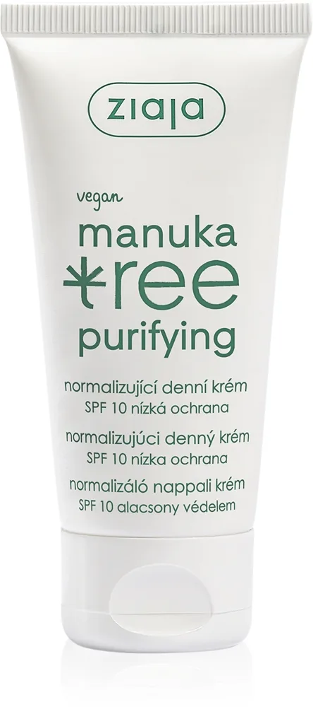 Ziaja Manuka Tree Purifying normalisoiva päivävoide SPF 10 50 ml