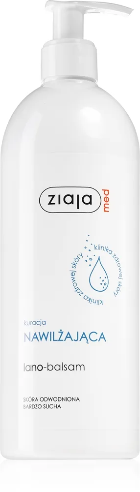Ziaja Med Hydrating Care Närande regenererande balsam för uttorkad och extra torr hud 400 ml