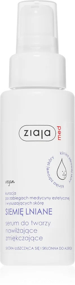 Ziaja Med Linseed Intensivt återfuktande hudserum 50 ml