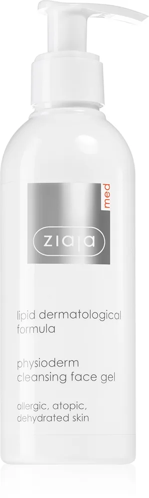 Ziaja Med Lipid Dermatological Formula Fysiologisk rengöringsgel för atopisk och allergisk hud 200 ml