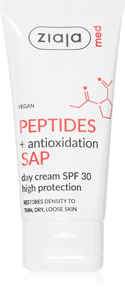 Ziaja Med Peptides kosteuttava voide SPF 30 50 ml