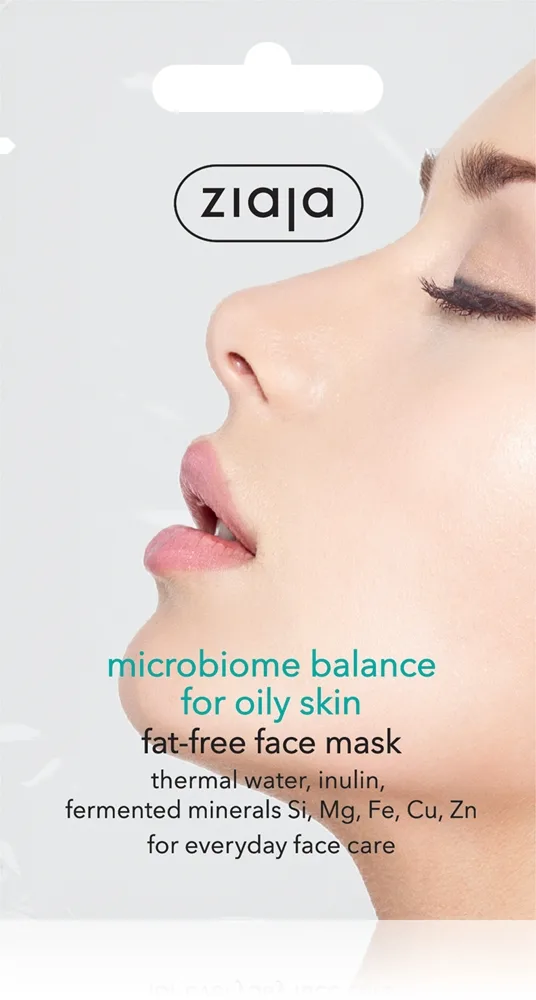 Ziaja Microbiome Balance Ansiktsmask För att reglera talg 7 ml