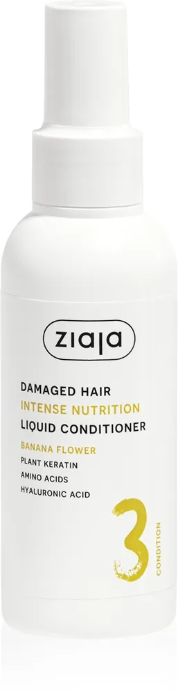 Ziaja Plant Essentials Banana Flower Leave-in balsam Til skadet hår 125 ml